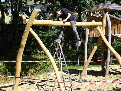 Spielplatz - Schaukel